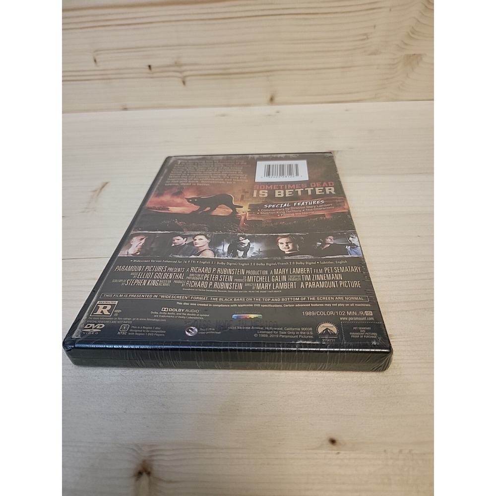 Pet‎ Cemetery (DVD, 1989) - Sealed - Spooky! - Picture 6 of 7